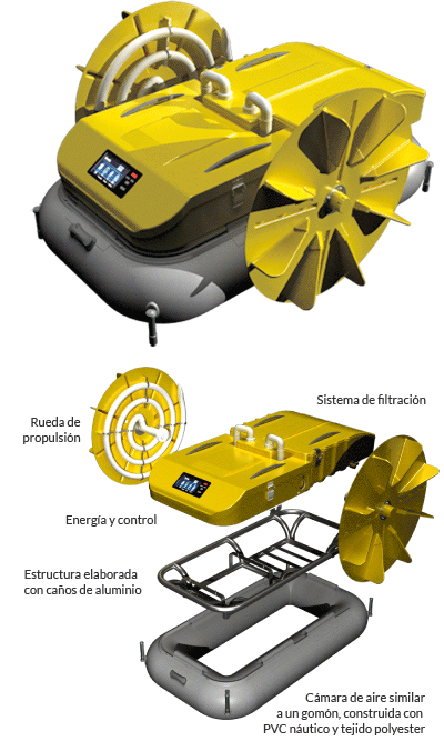 Idean un dispositivo para el saneamiento de lagunas artificiales