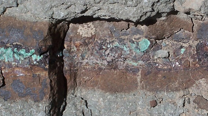 Hallan yacimientos minerales en un campo serrano de la Universidad